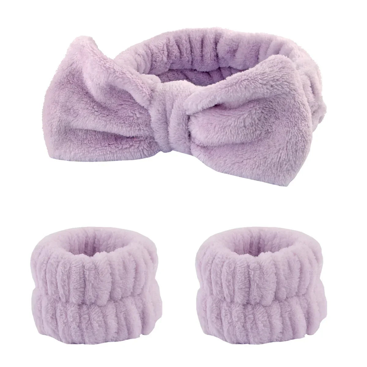 Wash Face Headbands For Women Reusable Spa Wristband Soft Microfiber Towel Wristbands Women Girls Running Sport Wrist Sweatband