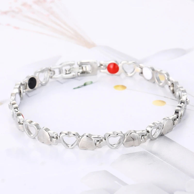 Magnetic Therapy Women Ankle Weight Loss Energy Slimming Ankle Bangle for Arthritis Pain Relieving Fat Burning Slimming Product