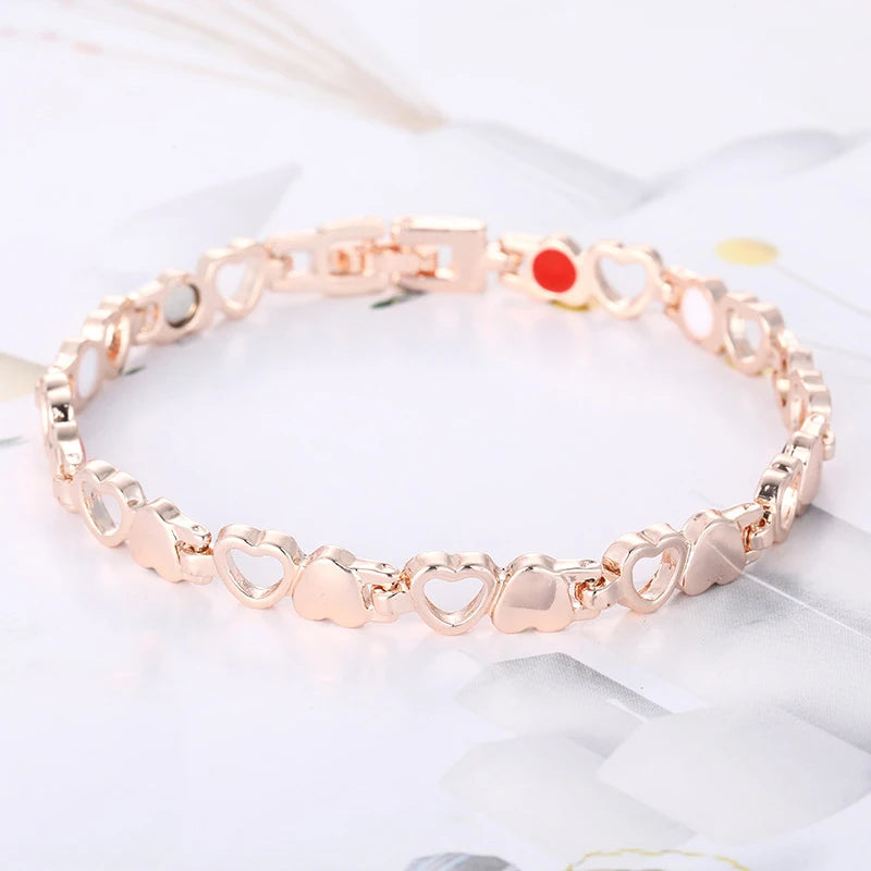 Magnetic Therapy Women Ankle Weight Loss Energy Slimming Ankle Bangle for Arthritis Pain Relieving Fat Burning Slimming Product