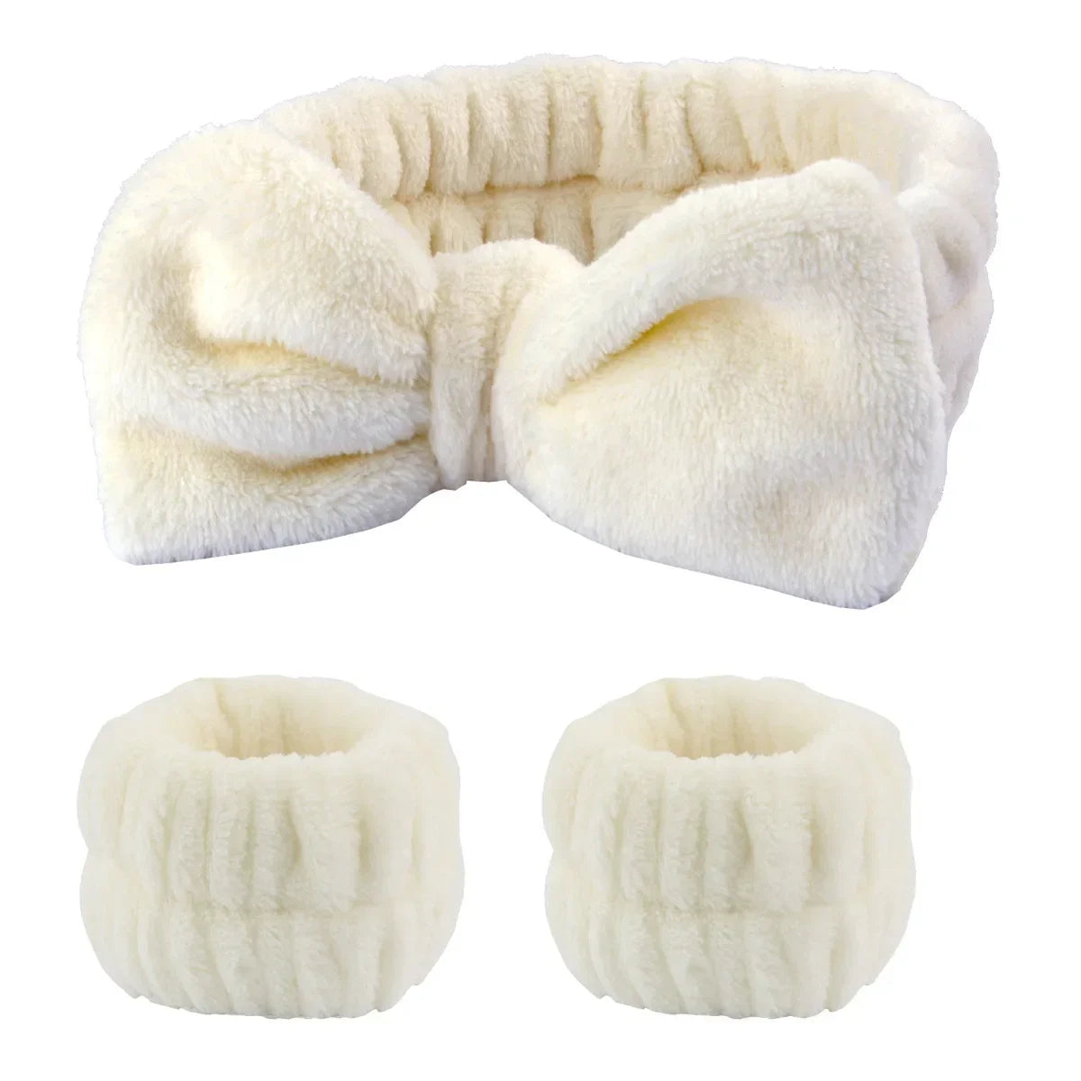 Wash Face Headbands For Women Reusable Spa Wristband Soft Microfiber Towel Wristbands Women Girls Running Sport Wrist Sweatband