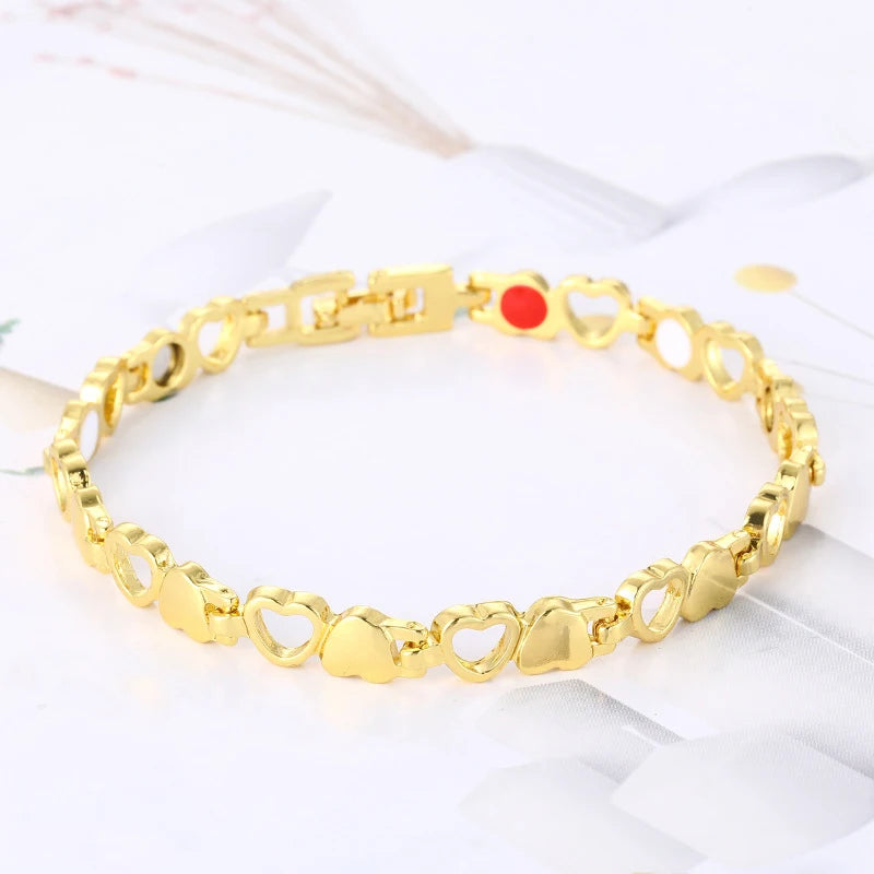 Magnetic Therapy Women Ankle Weight Loss Energy Slimming Ankle Bangle for Arthritis Pain Relieving Fat Burning Slimming Product