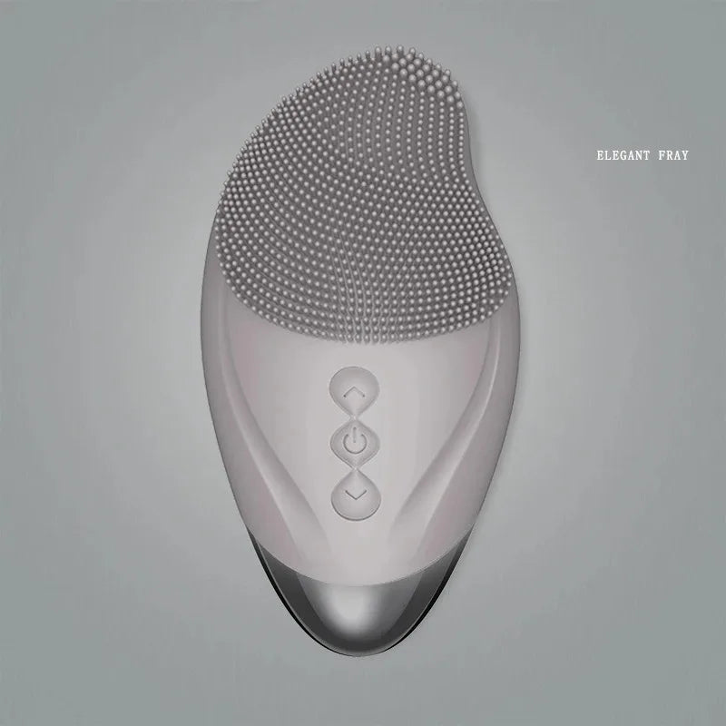 USB Facial Rechargeable Silicone Cleansing Brush Massage Face Deep Cleaning Pores Skin Health Care Device Cosmetic Instrument