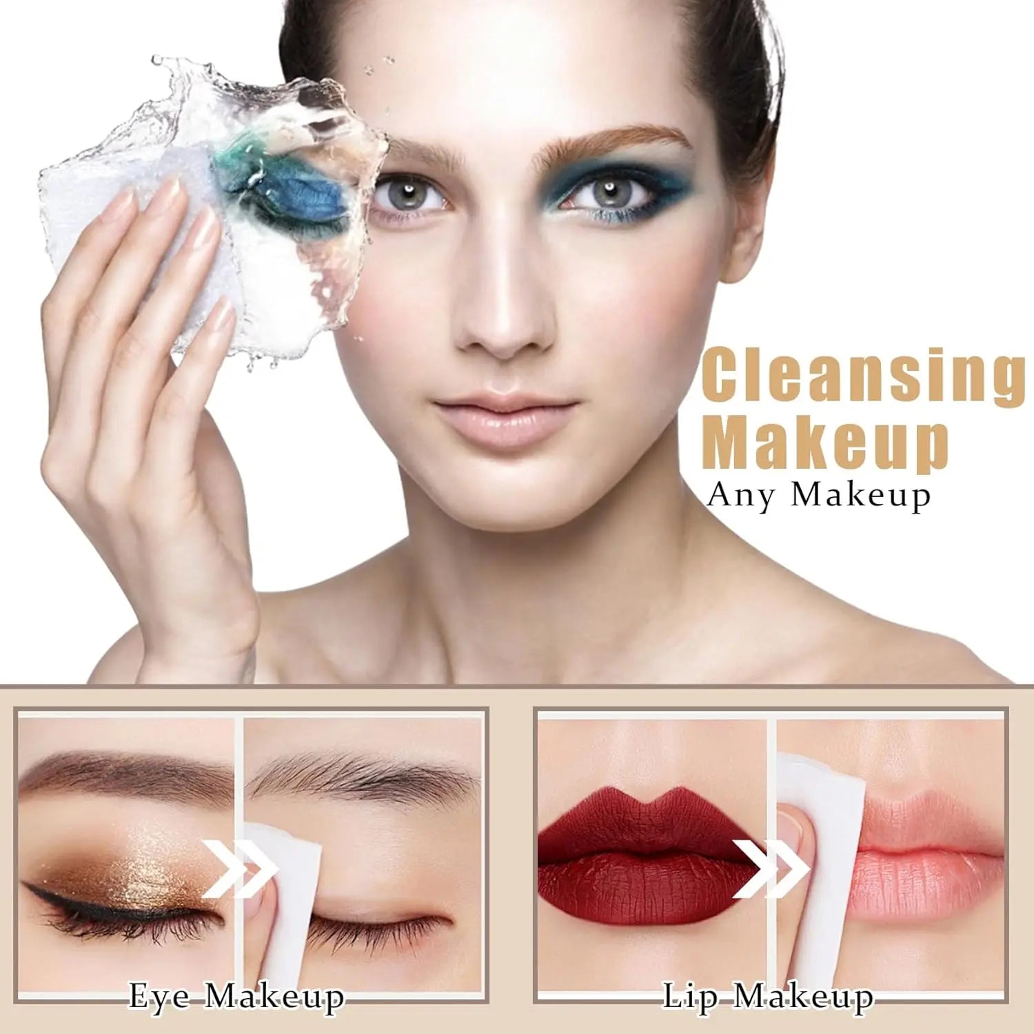 Sensitive Skin Amino Acid Makeup Remover - Gentle Hydrating, Lightweight Oil Free Facial Cleanser 50ml/1.69oz