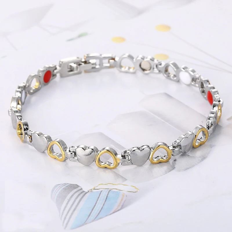 Magnetic Therapy Women Ankle Weight Loss Energy Slimming Ankle Bangle for Arthritis Pain Relieving Fat Burning Slimming Product