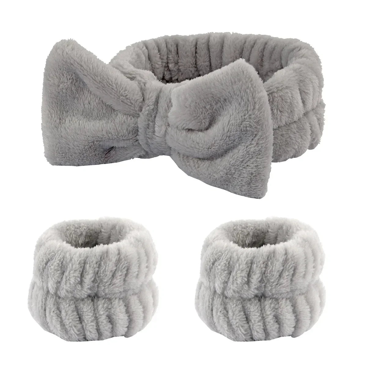 Wash Face Headbands For Women Reusable Spa Wristband Soft Microfiber Towel Wristbands Women Girls Running Sport Wrist Sweatband