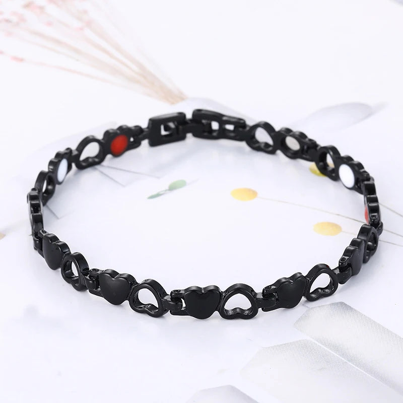 Magnetic Therapy Women Ankle Weight Loss Energy Slimming Ankle Bangle for Arthritis Pain Relieving Fat Burning Slimming Product