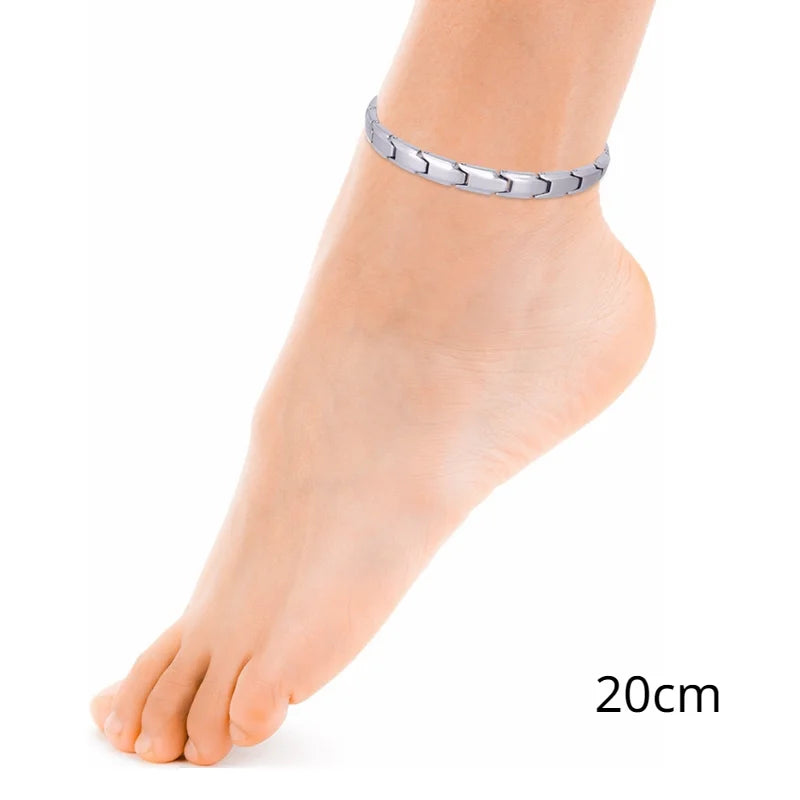 Magnetic Therapy Women Ankle Weight Loss Energy Slimming Ankle Bangle for Arthritis Pain Relieving Fat Burning Slimming Product