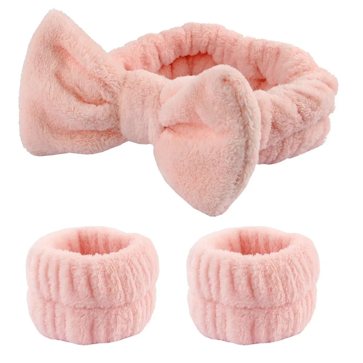 Wash Face Headbands For Women Reusable Spa Wristband Soft Microfiber Towel Wristbands Women Girls Running Sport Wrist Sweatband
